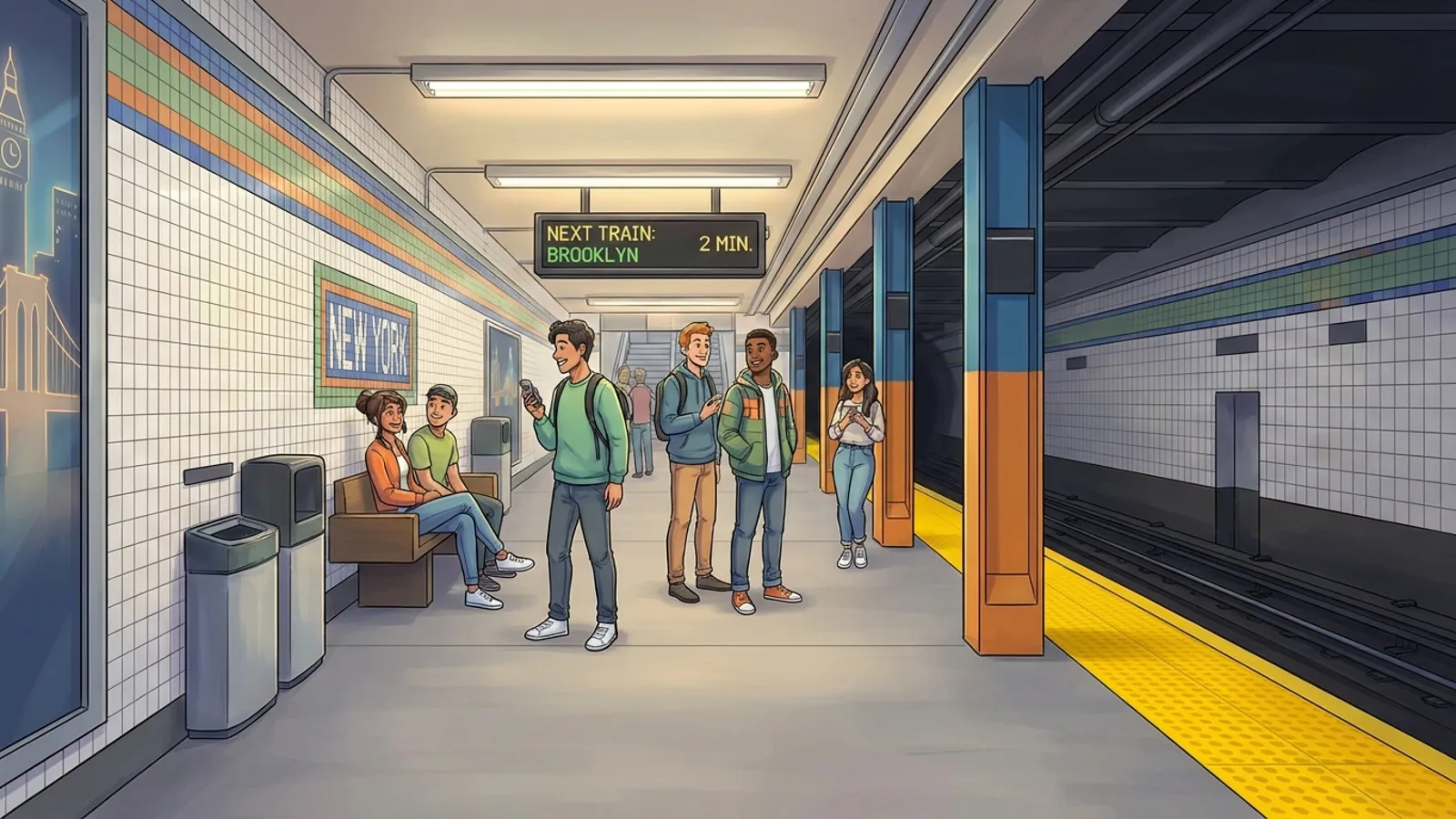 NYC Subway Upgrades Two Stations Overnight