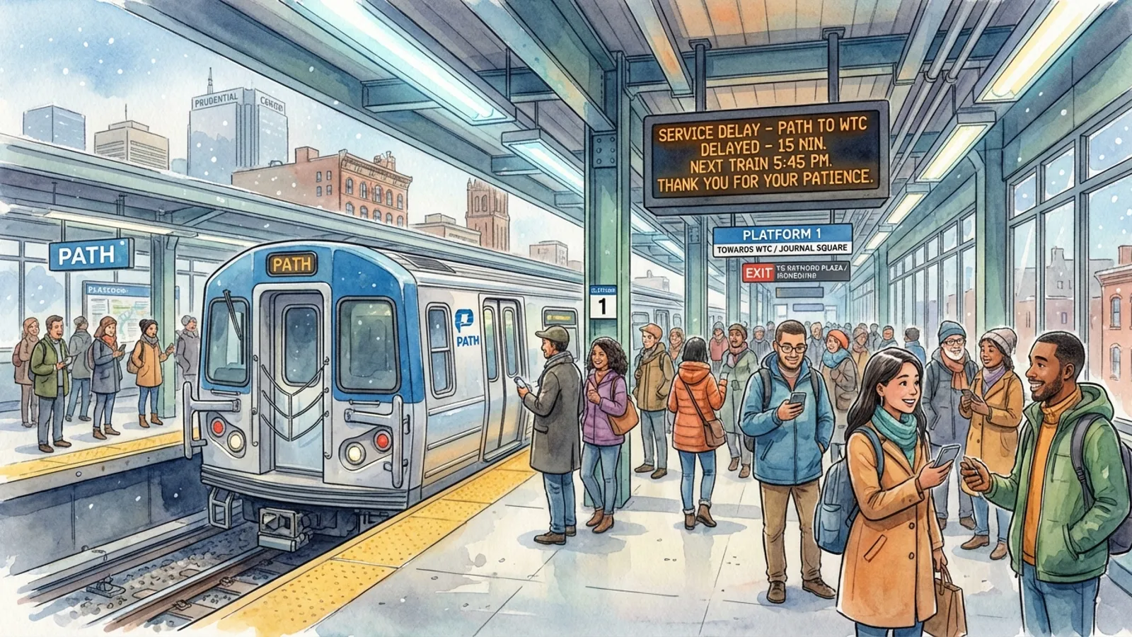 NYC PATH Tests Bridge Safety After Lift Operation