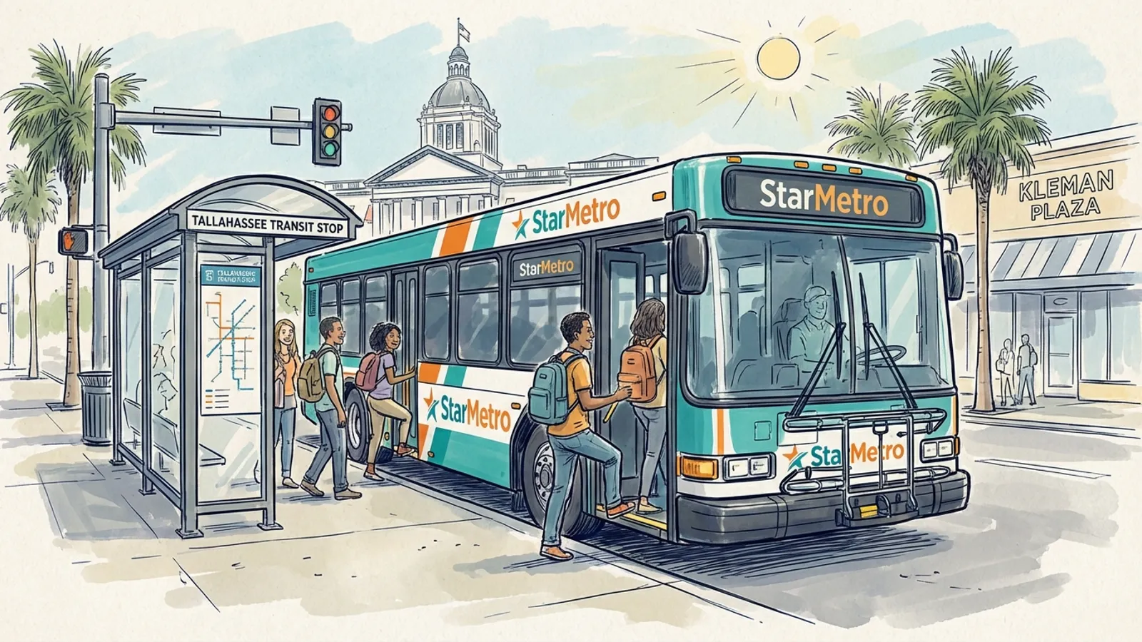 Tallahassee StarMetro Adapts Service January 3