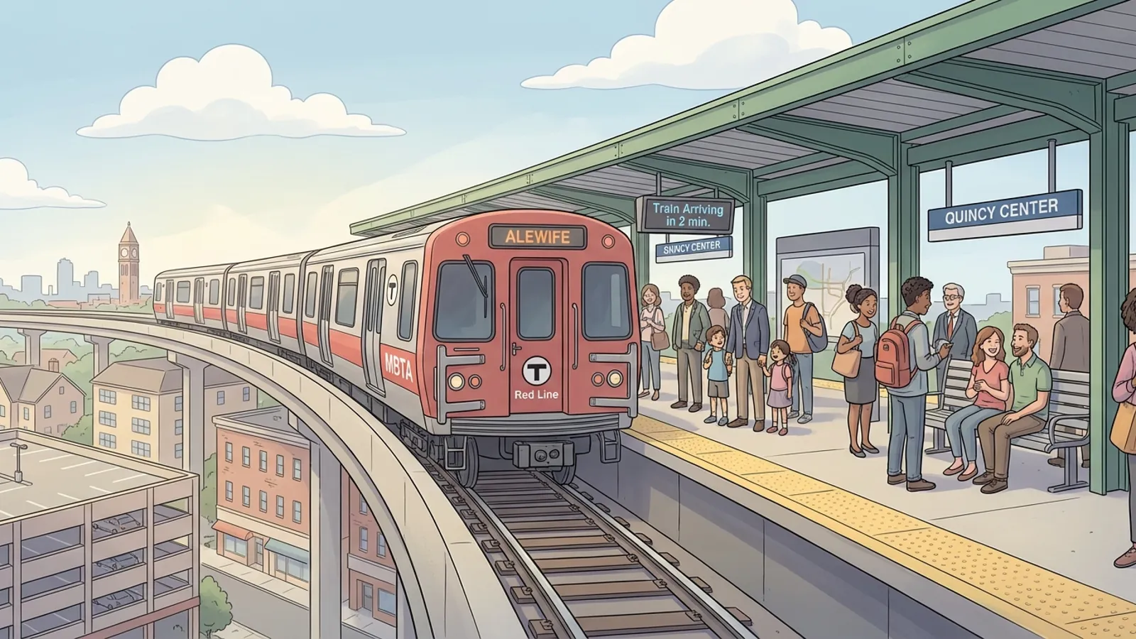 Boston Red Line Restored After Quick Response