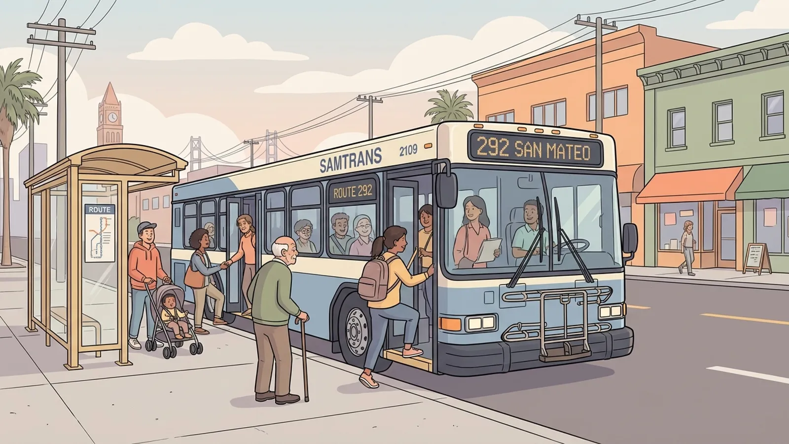 SF Bay Area Buses Return to Normal Routes