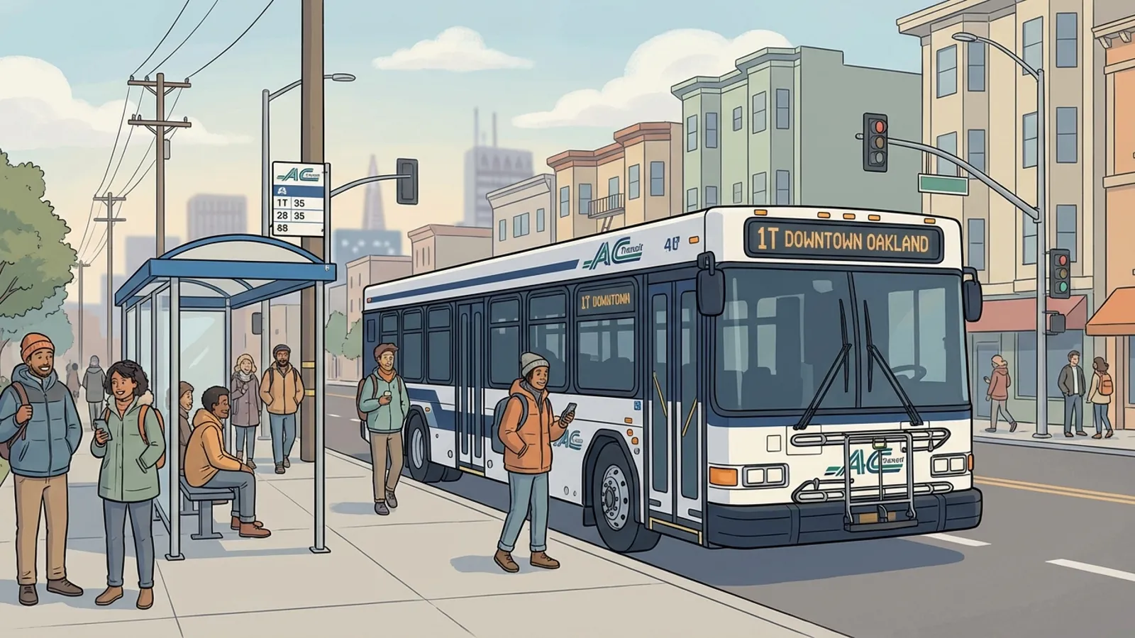 SF Transit Adapts as Line 40 Reroutes Safely