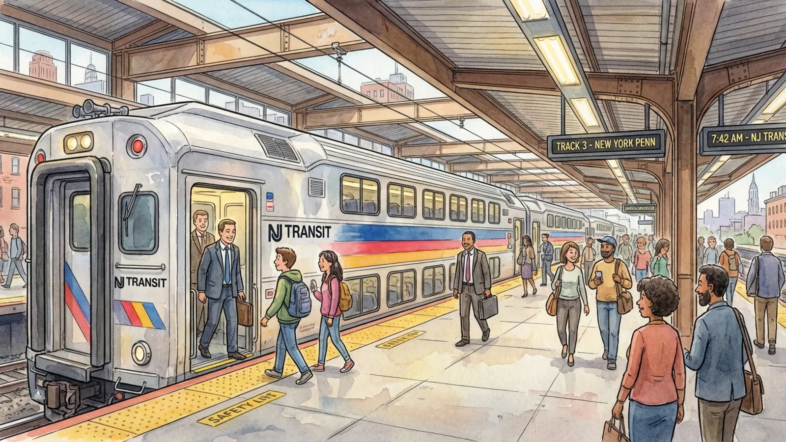 NYC-NJ Transit Expands Reduced Fares to Peak Hours