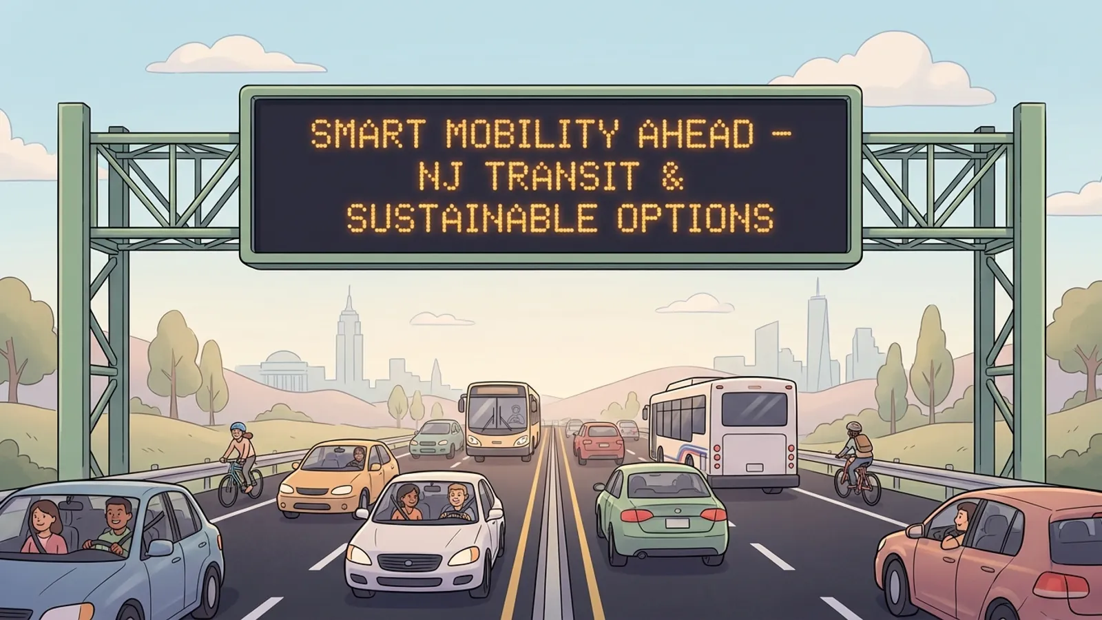 NJ DOT Uses Holiday Humor to Keep Roads Safer