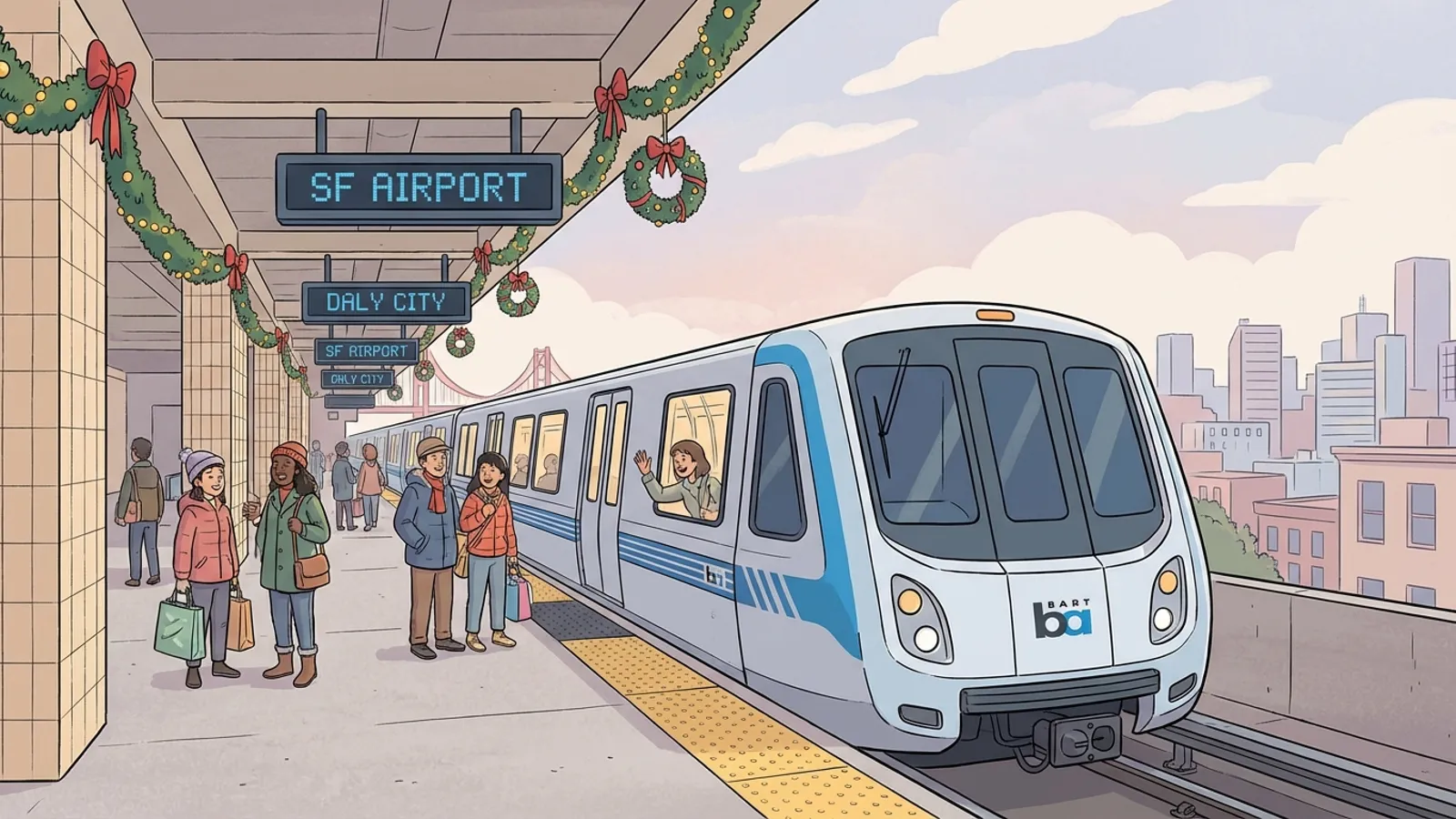 SF BART Adapts Holiday Service to Keep Bay Moving