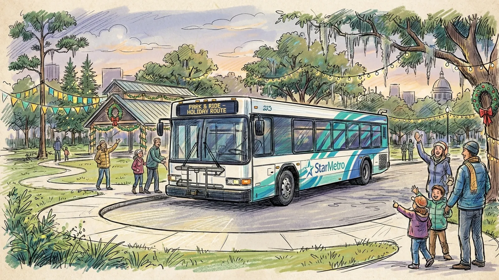 Tallahassee StarMetro Connects Families to Holiday Joy