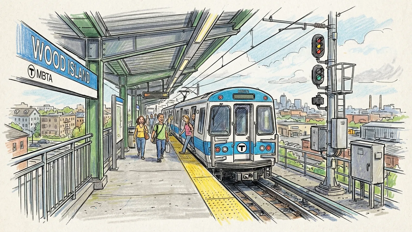 Boston Blue Line Signal Issue Resolved Quickly