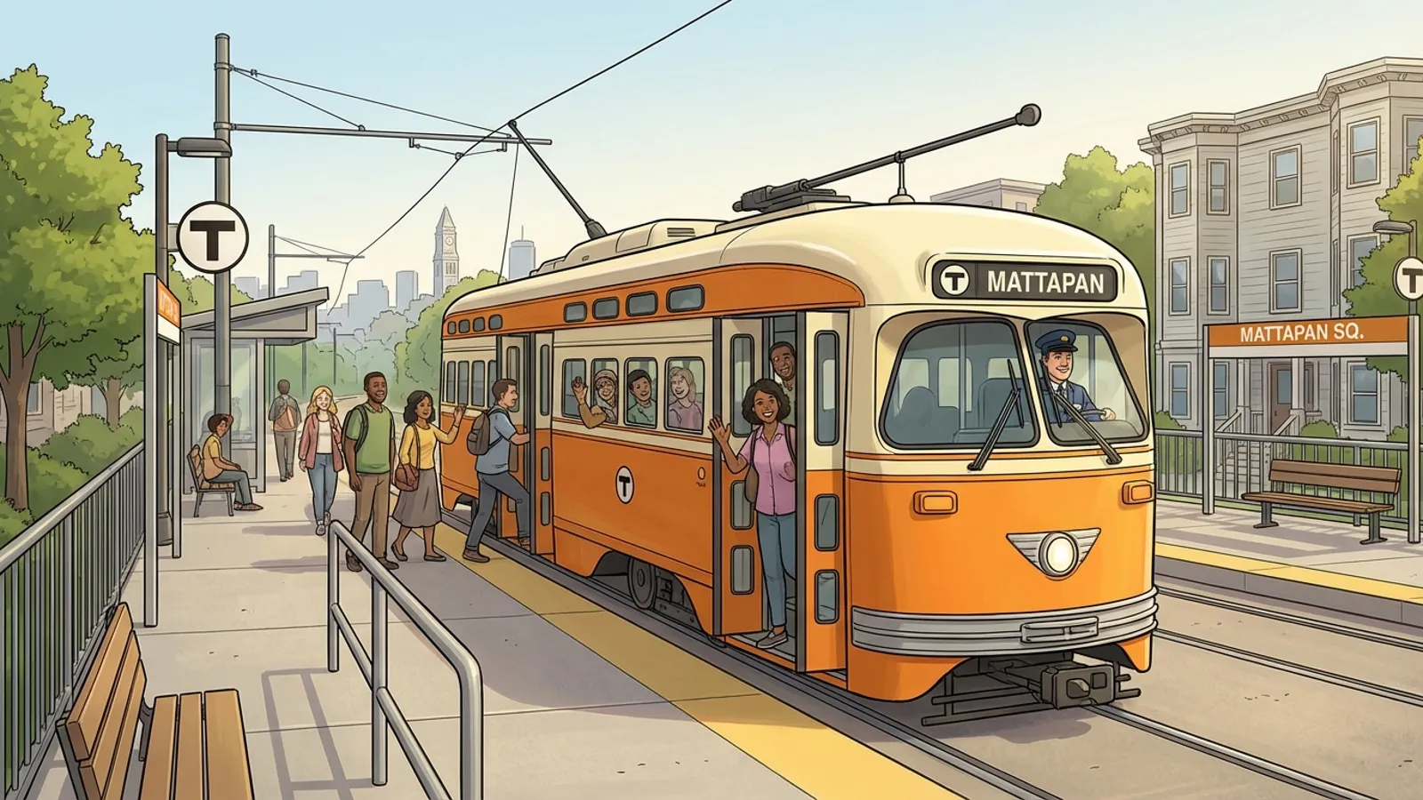 Boston's Historic Mattapan Line Eyes Modern Future