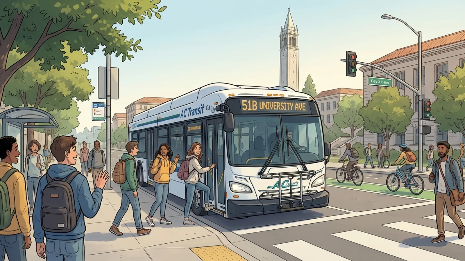 SF Transit Adapts as Berkeley Routes Reroute