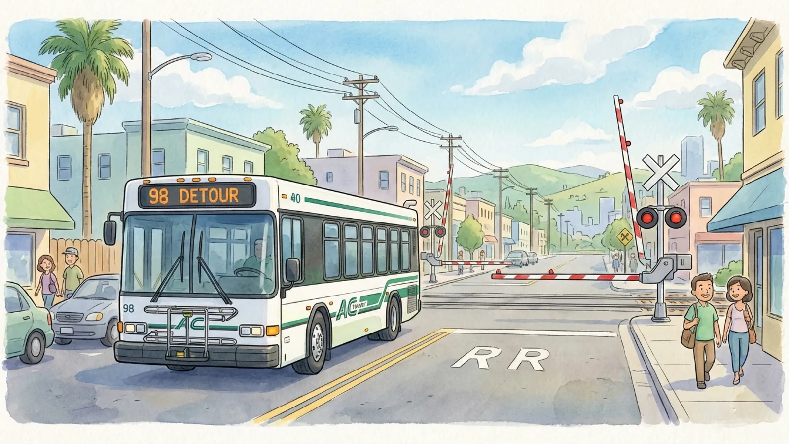 SF Bay Area Transit Adapts to Rail Crossing Challenge