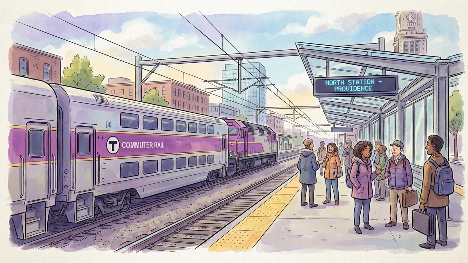 Boston MBTA Invests $427M in Commuter Rail Future