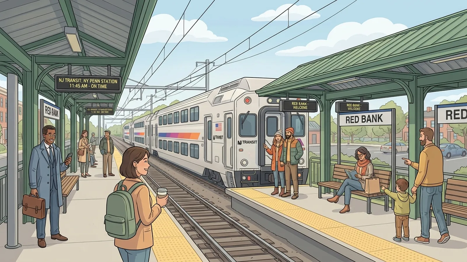 NYC-NJ Transit Adapts After Red Bank Track Incident