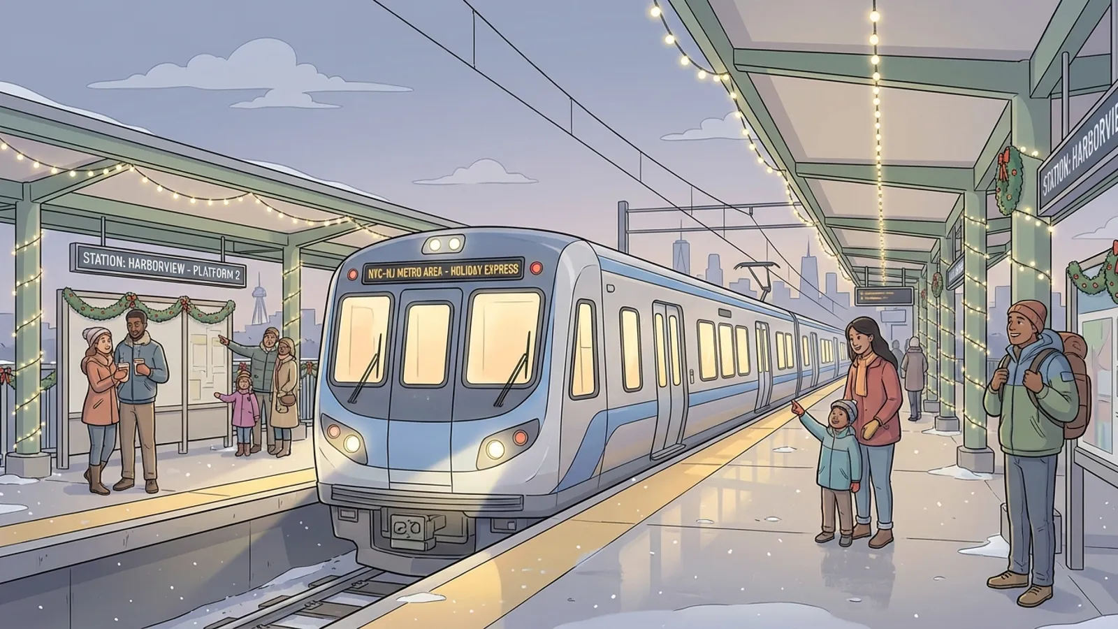 NYC Rail Agencies Promote Holiday Travel Options