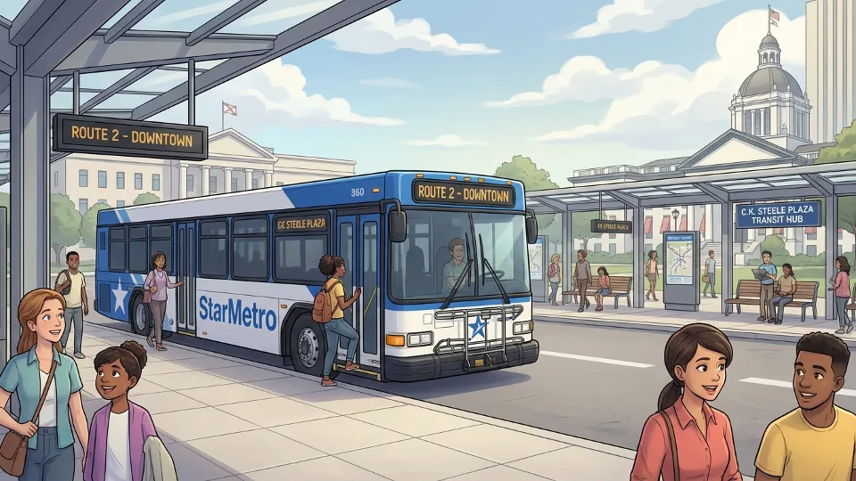 Tallahassee StarMetro Adds Signs to Keep Riders Informed