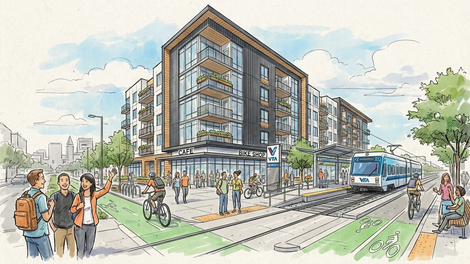 SF Bay Area VTA Wins State Funds for Transit Housing
