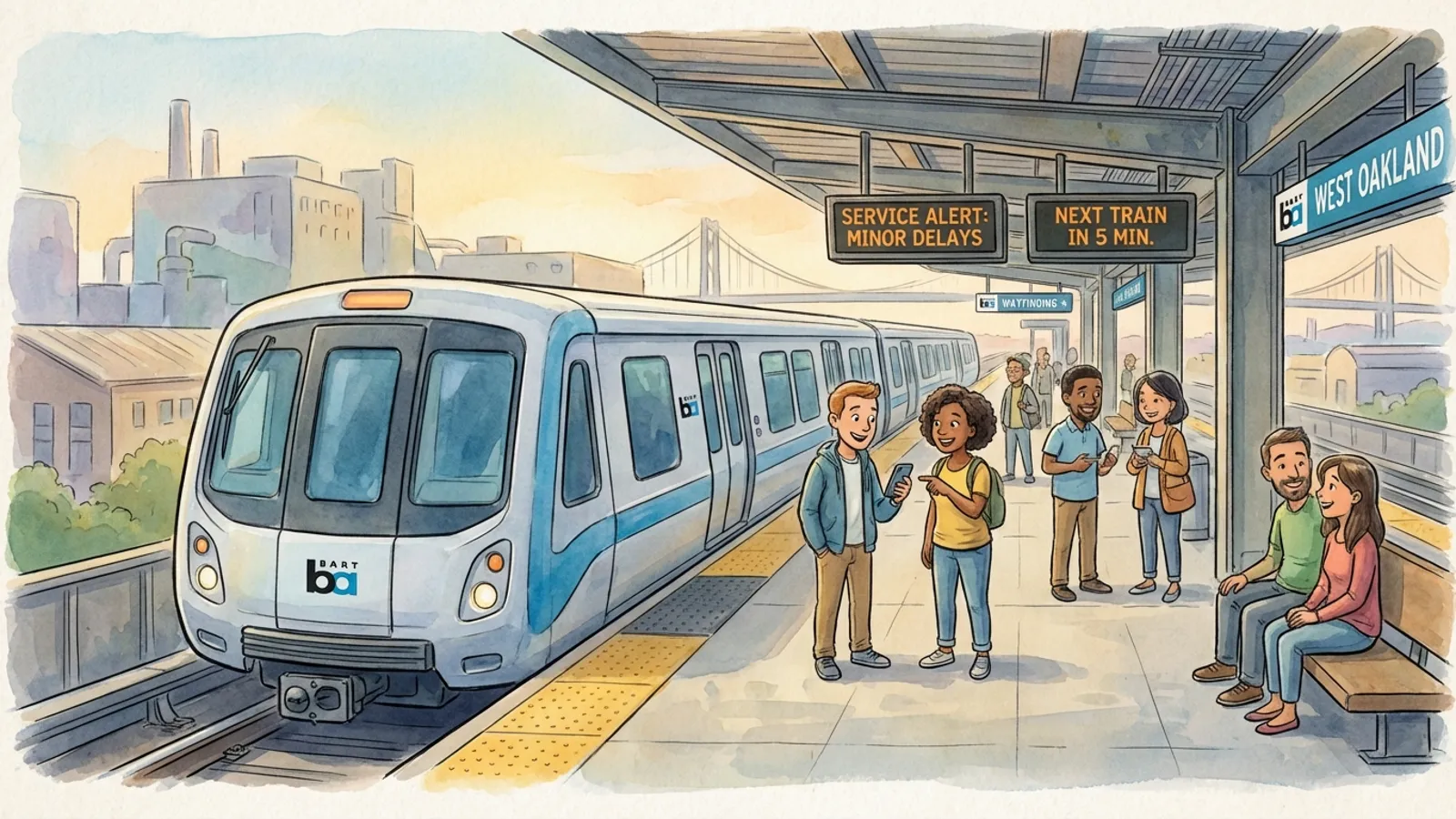 SF Transit Agencies Team Up During BART Outage