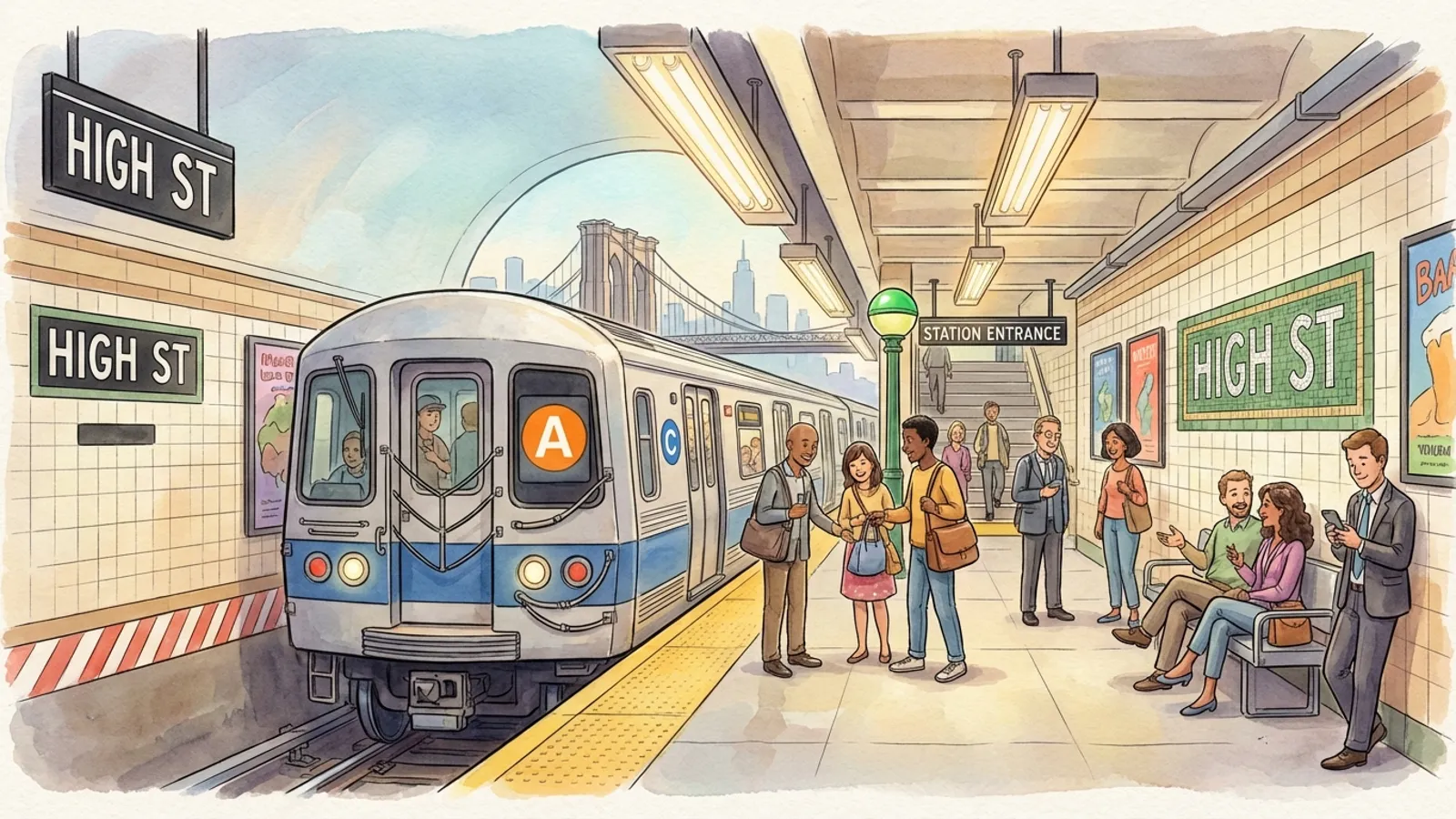 NYC A Train Brake Issue Resolved, Service Restored