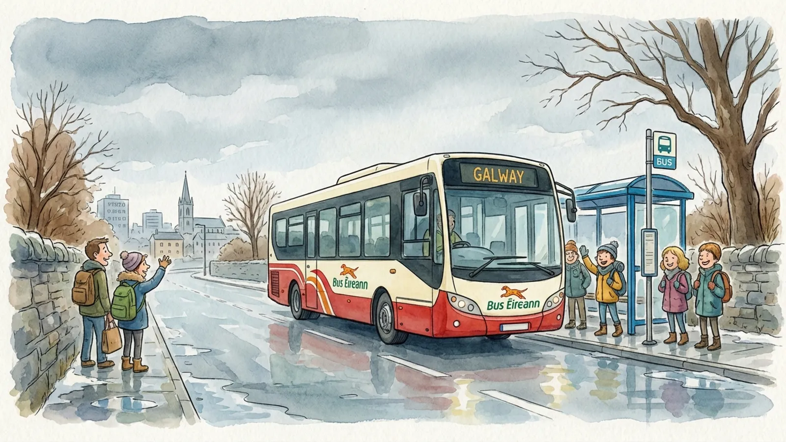 Bus Éireann Connects With Riders Through Holiday Cheer