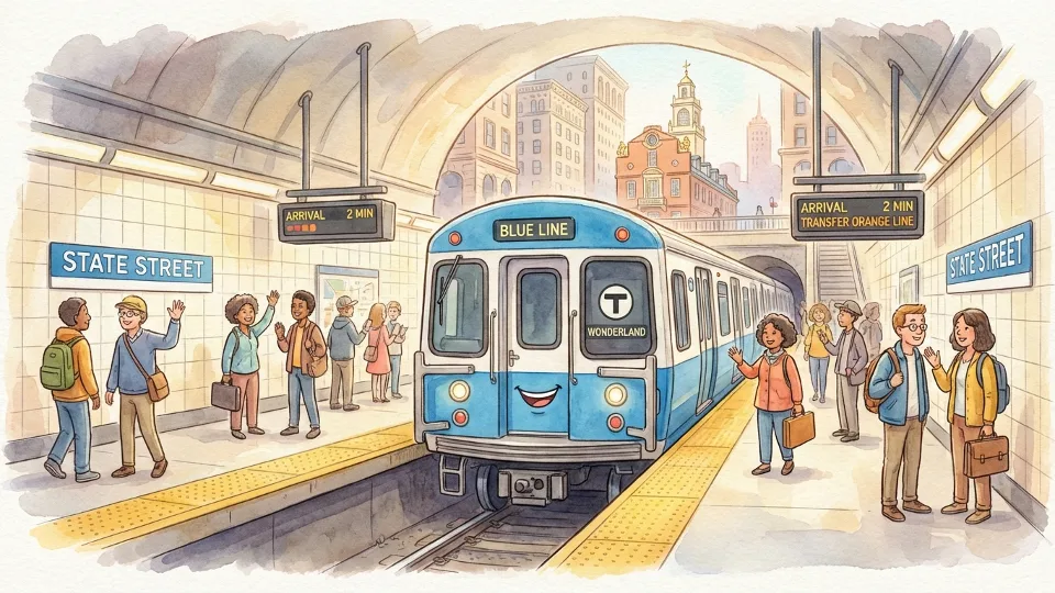 Boston Blue Line Adapts as Crews Fix Signal Issue