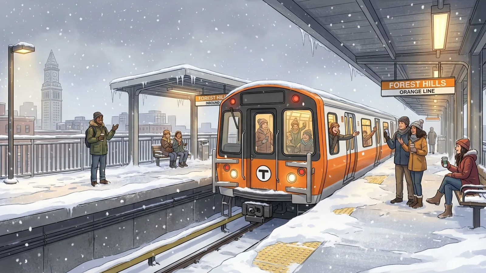 Boston MBTA Preps Riders for Winter Weather Ahead