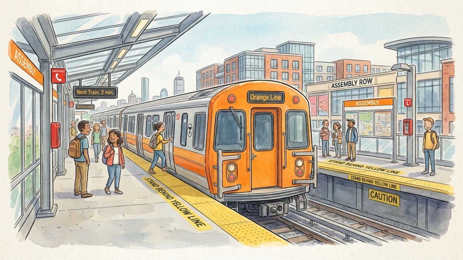 Boston Orange Line Resumes After Swift Safety Response
