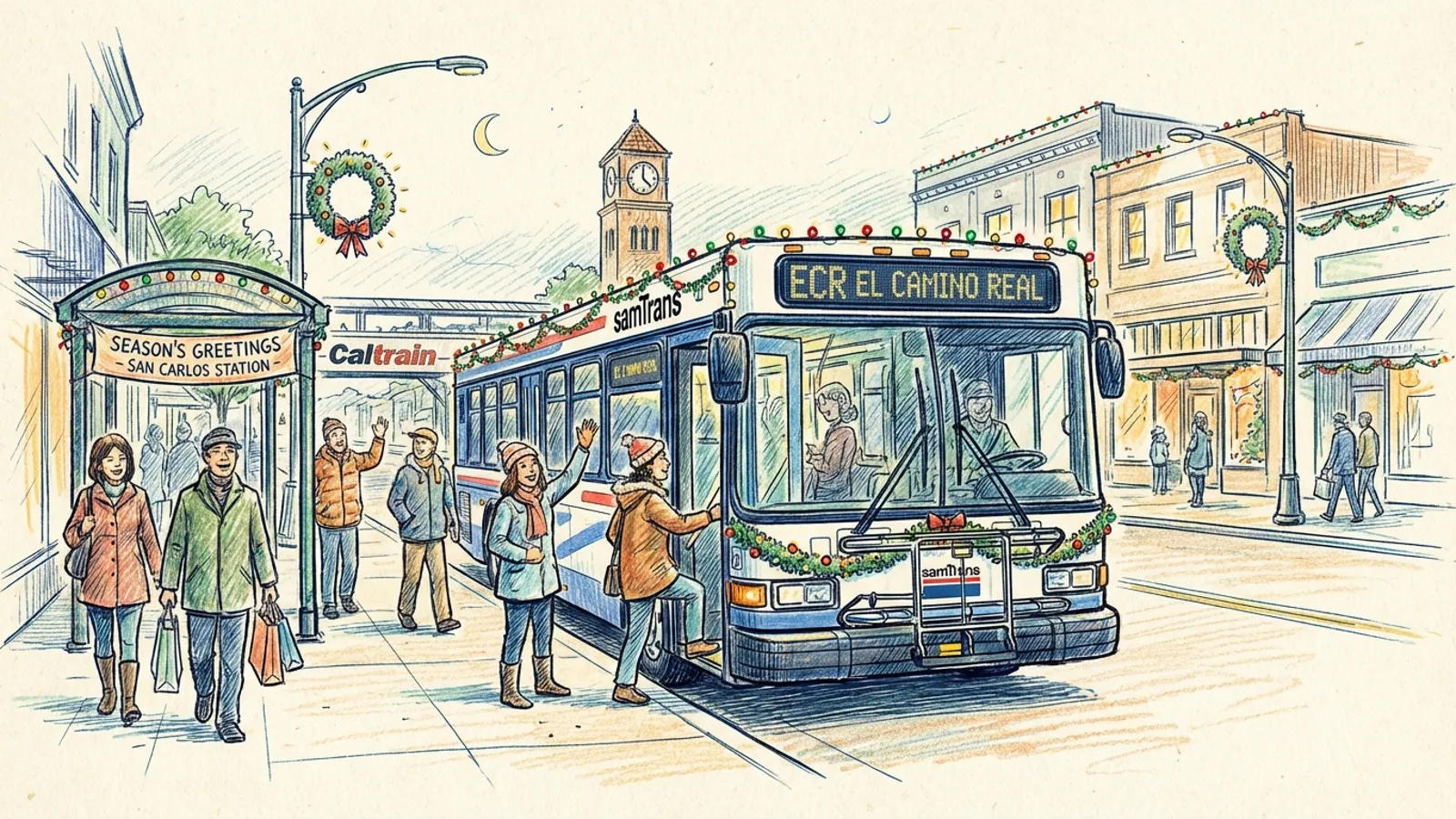 SamTrans Adjusts SF Holiday Service for Riders