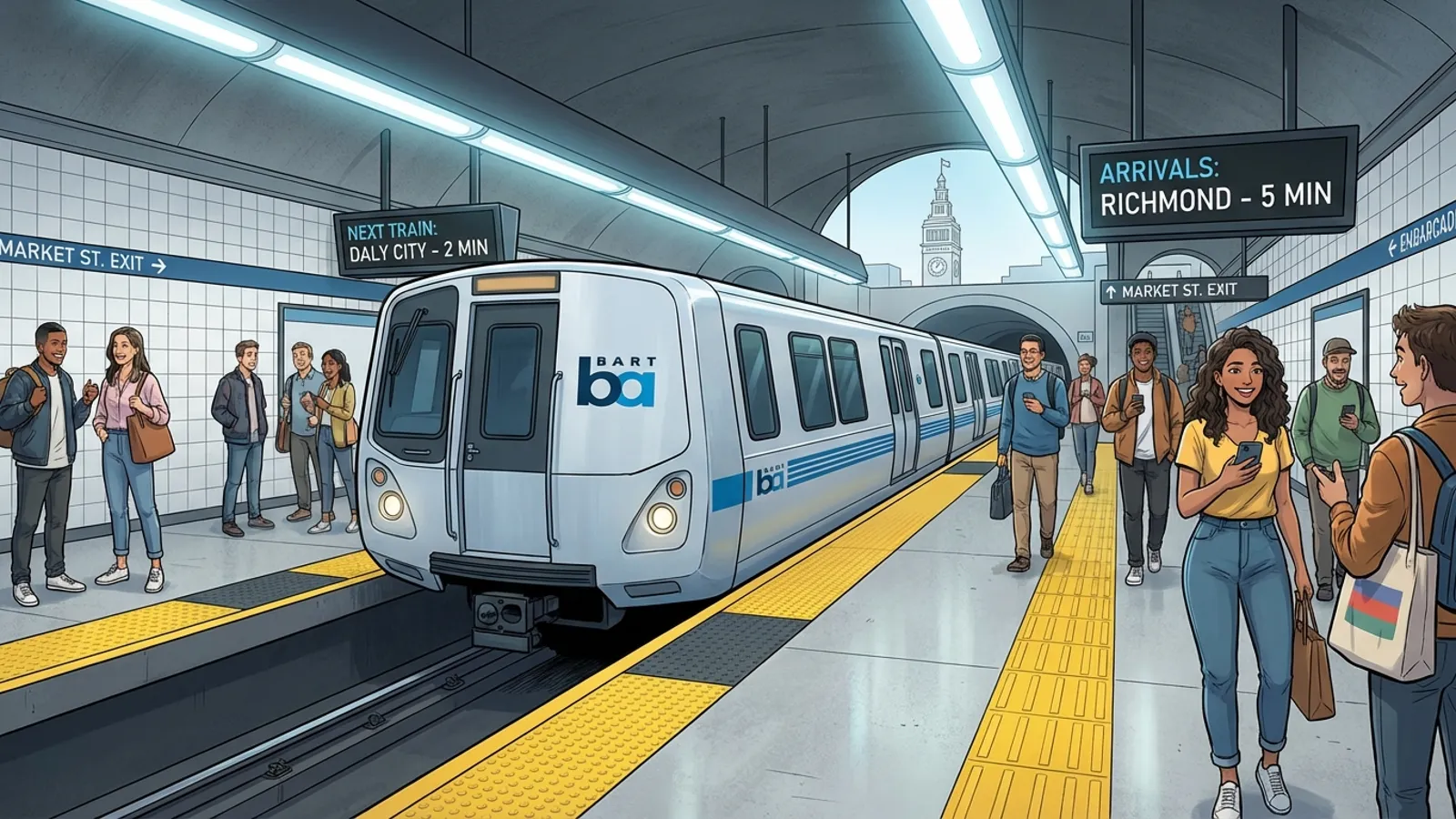 SF BART Restores Service, System Recovering