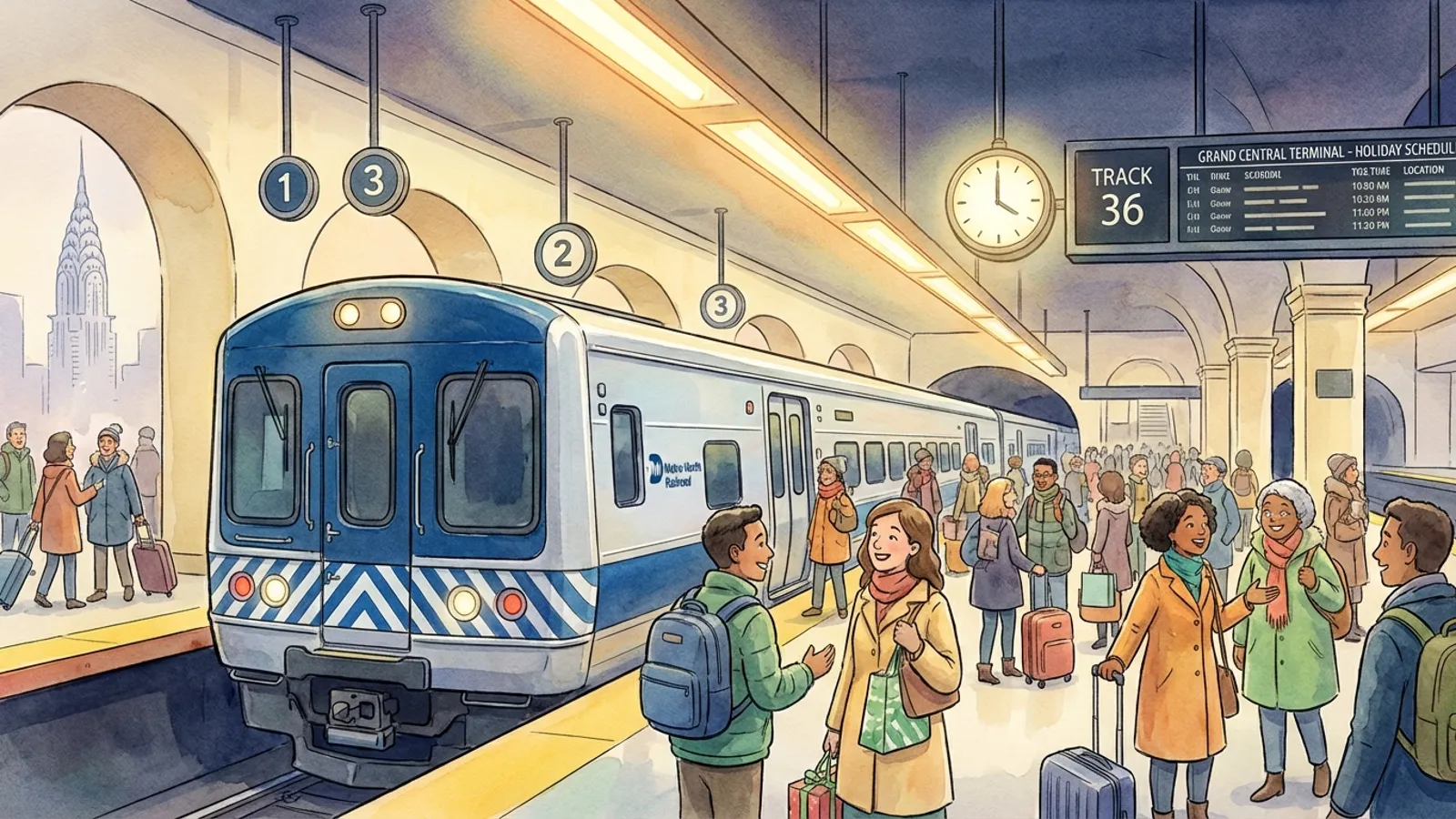 NYC Metro-North Adds Holiday Trains for Christmas