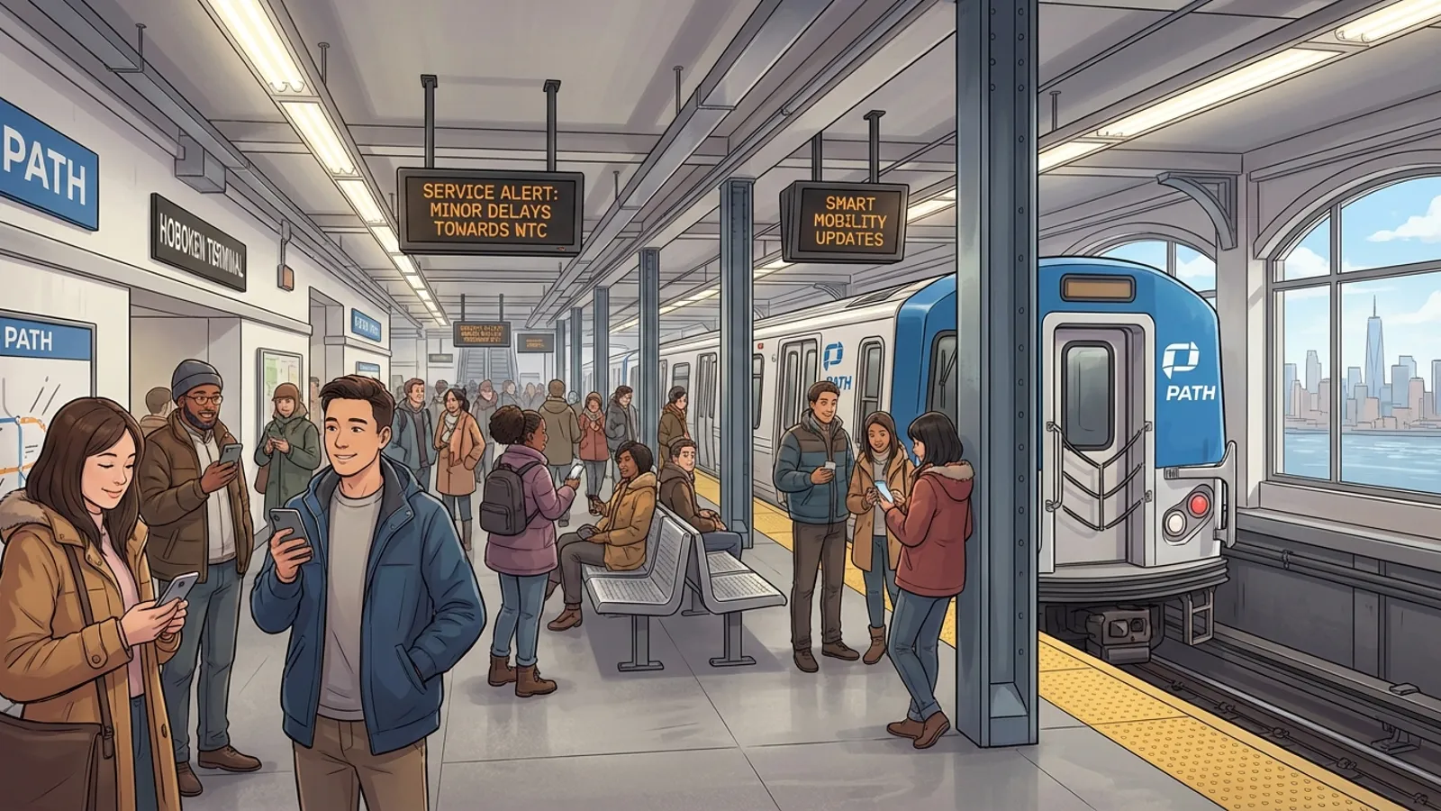 NYC PATH Delays Resolved, Service Moving Forward