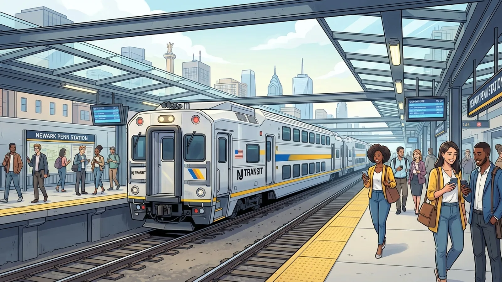 NJ Transit Speeds Up Rail Car Window Upgrades