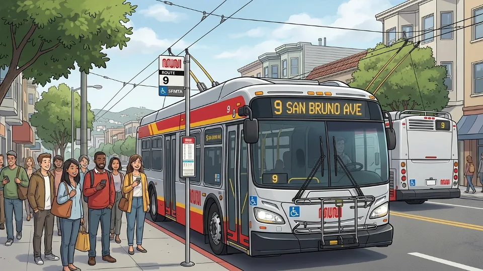 SF Muni Routes 9, 9R Disrupted — Crews Working to Restore Service