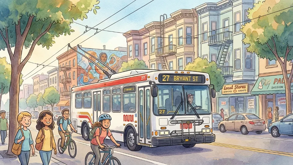 SF Muni 9 Bus Reroutes to Improve Mission Service