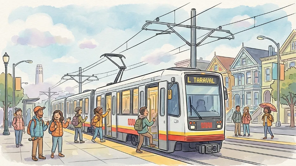 SF L Taraval Restored, Holiday Riders Moving Again