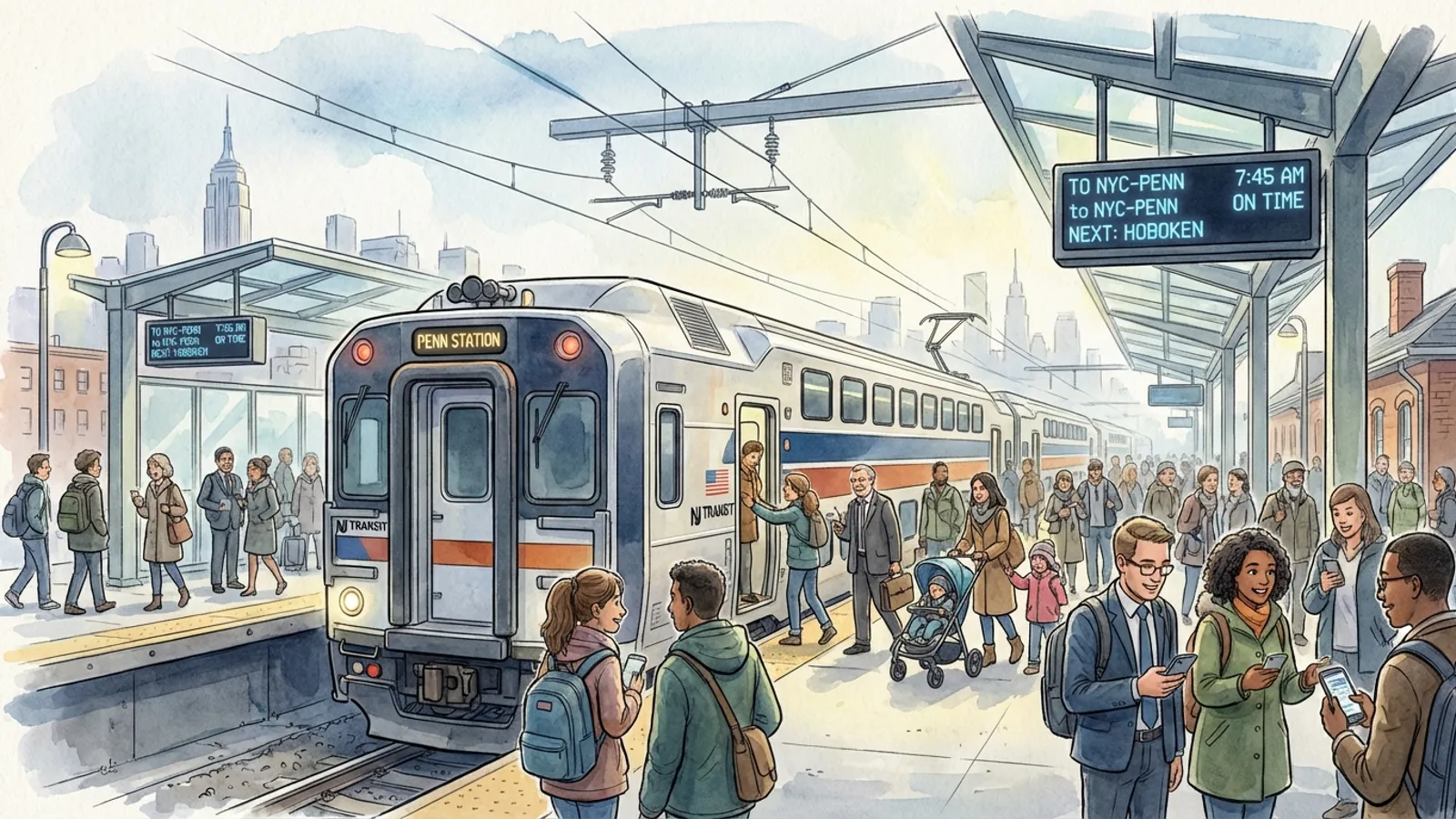 NYC-NJ Trains Missing Quiet Car Signs — Fix Underway