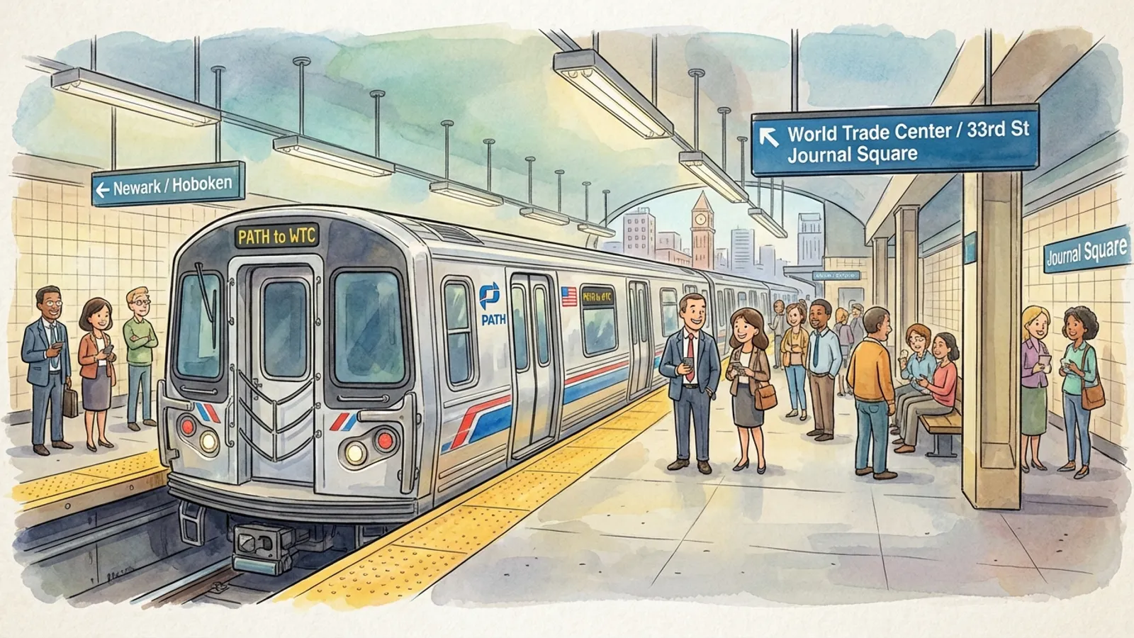 NYC PATH Adapts Journal Square for Better Service