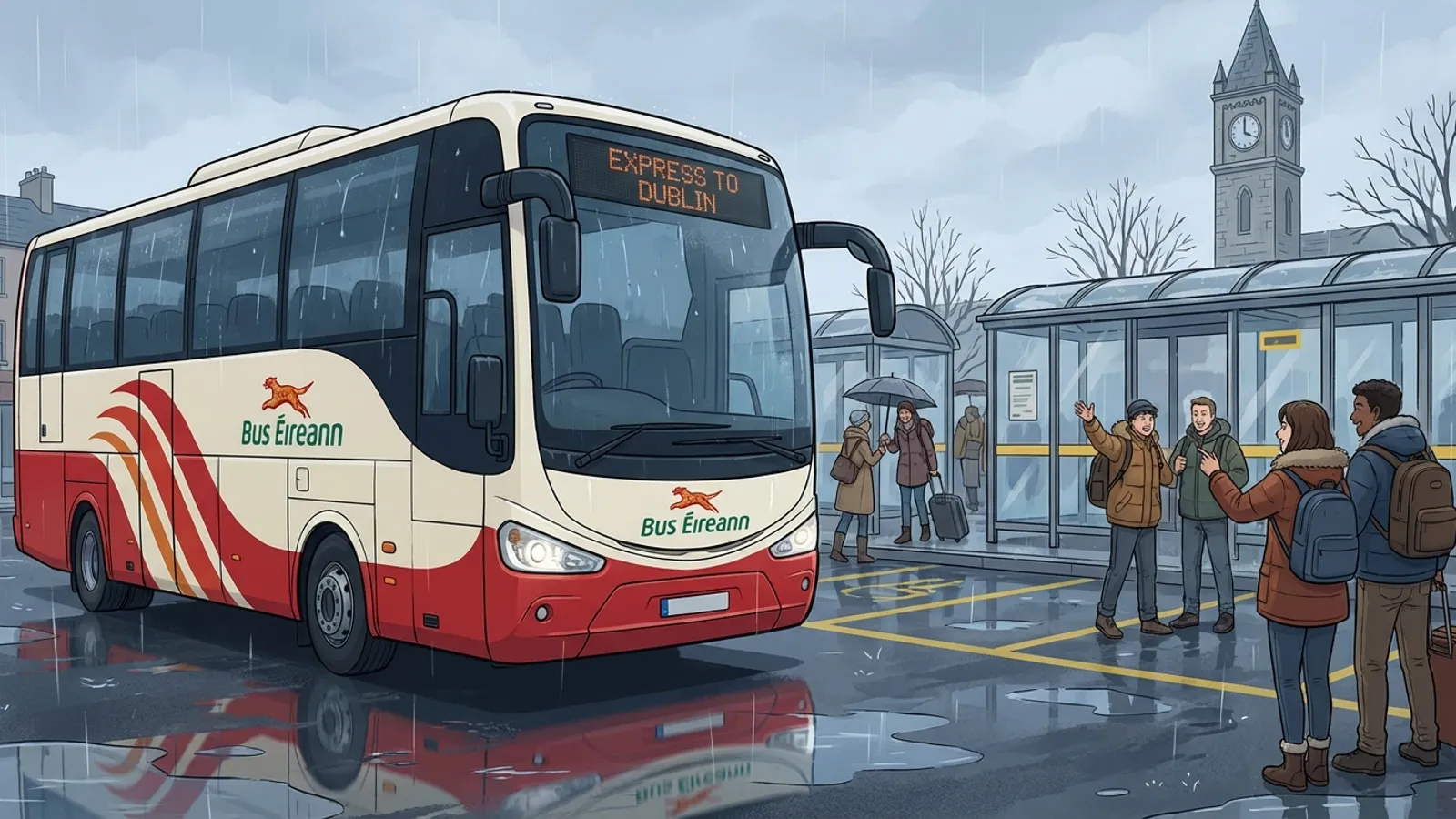 Bus Éireann Connects Ireland Families This Christmas