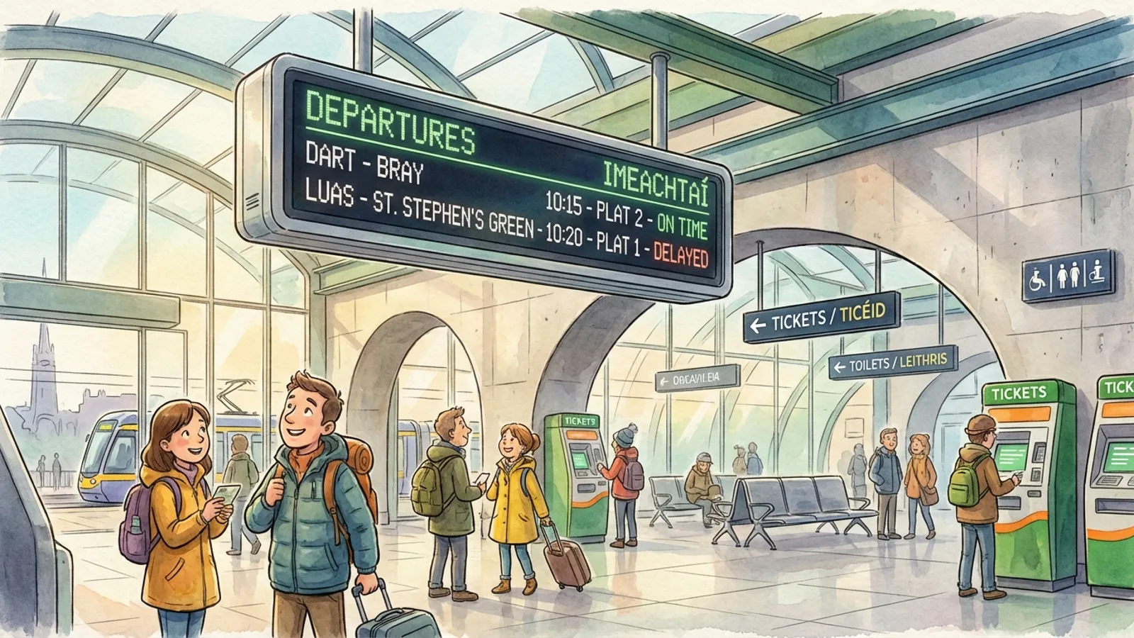 Ireland Transit Adapts — Riders Urged to Plan Ahead