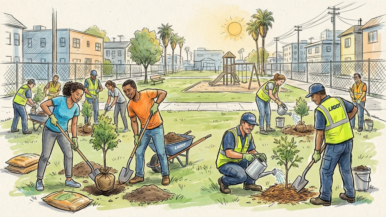 LA Brings Green Infrastructure to South LA Park