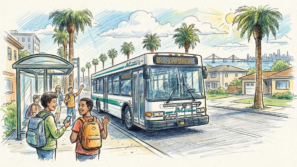 SF Bay Farm Buses Reroute — New Stops Available