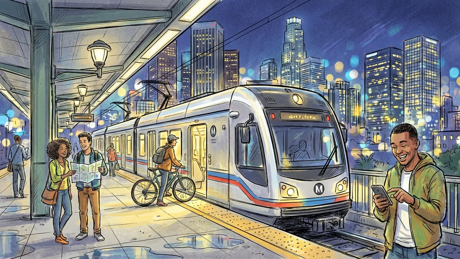 LA Metro Extends Rail Hours for Safer New Year's Eve