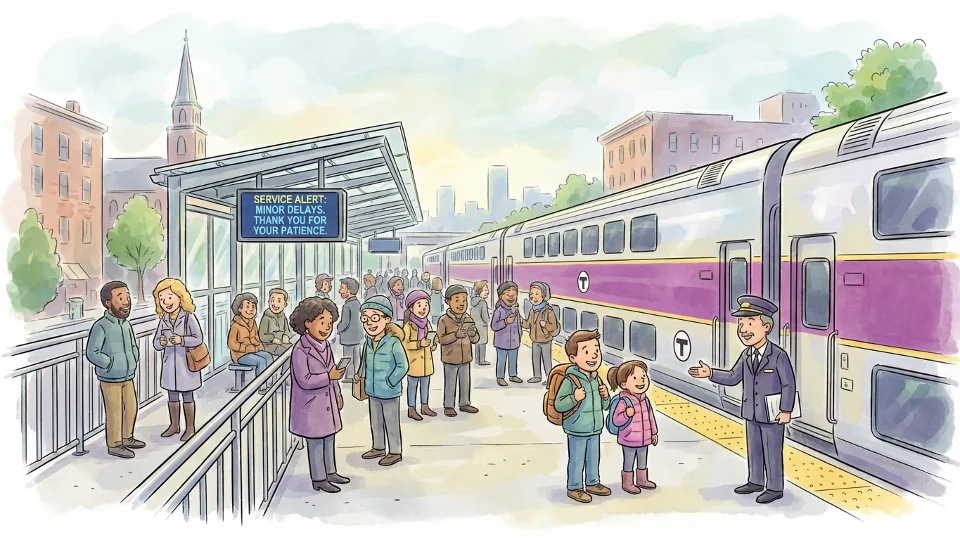 Boston MBTA Reroutes Trains — Repairs Underway