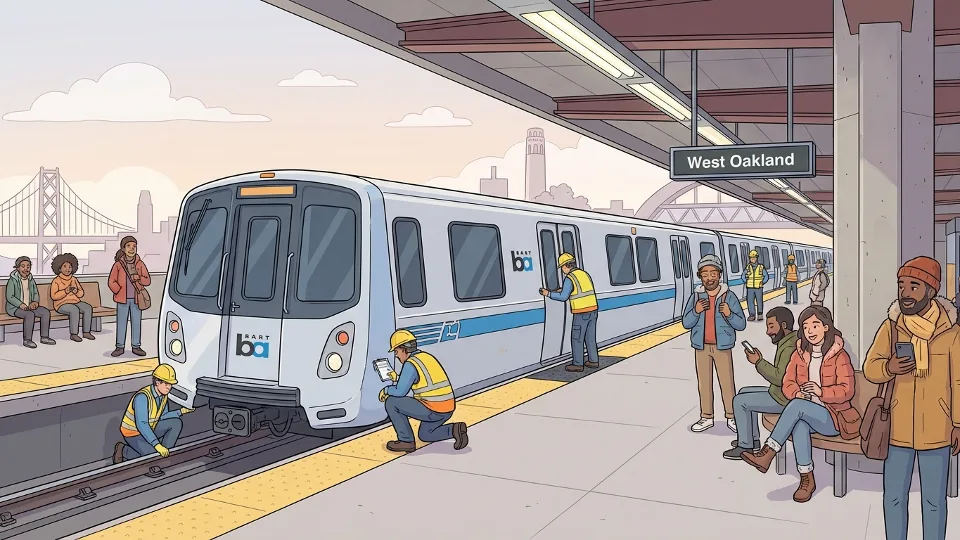 SF BART Breakdown Spurs Quick Network Adaptation