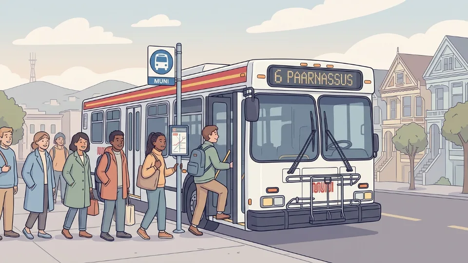 SF Line 6 Bus Back on Track After Detour