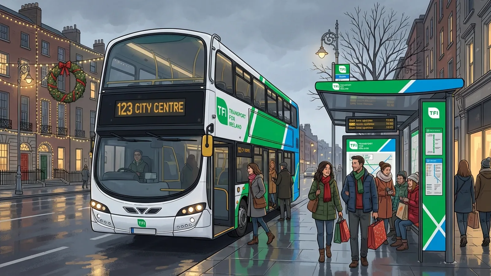 Ireland Transit Shares Holiday Travel Info