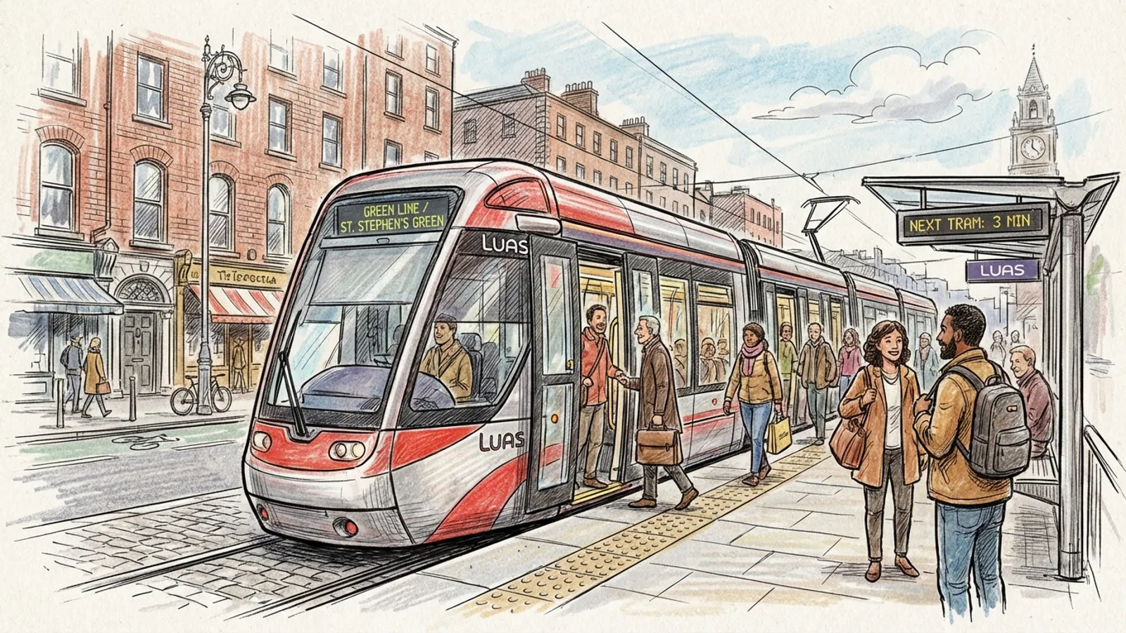Dublin Luas Welcomes Visitors With New Transit Program