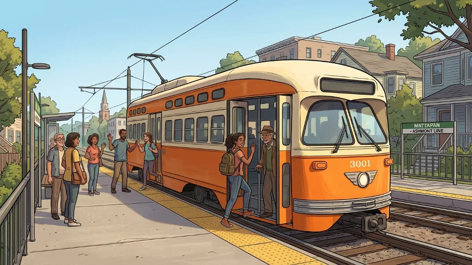 Boston's Historic Mattapan Line Back in Service