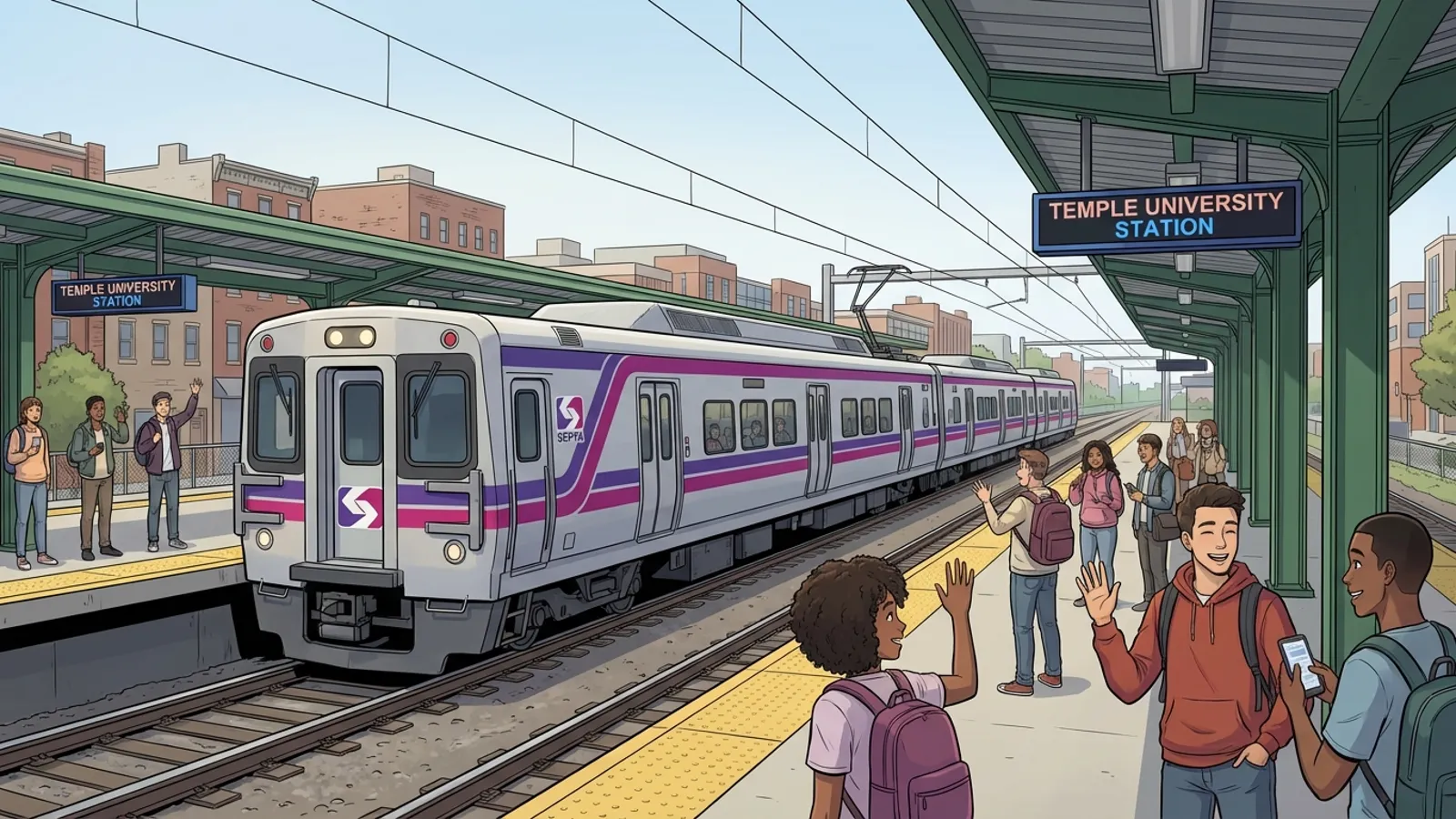 Philadelphia Rail Delay Sparks Better Rider Info