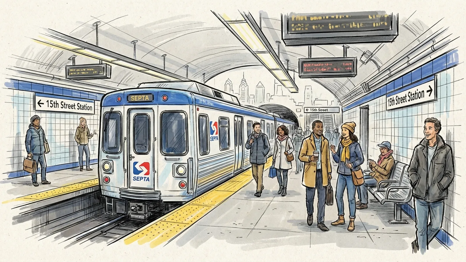 Philadelphia L1 Delays — Crews Working to Restore Service