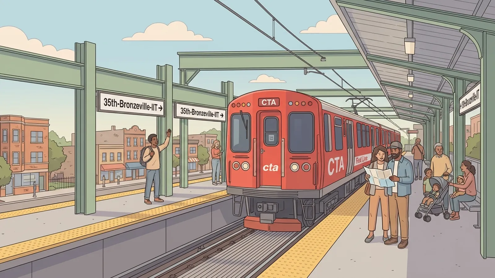 Chicago CTA Works to Restore 69th Street Access