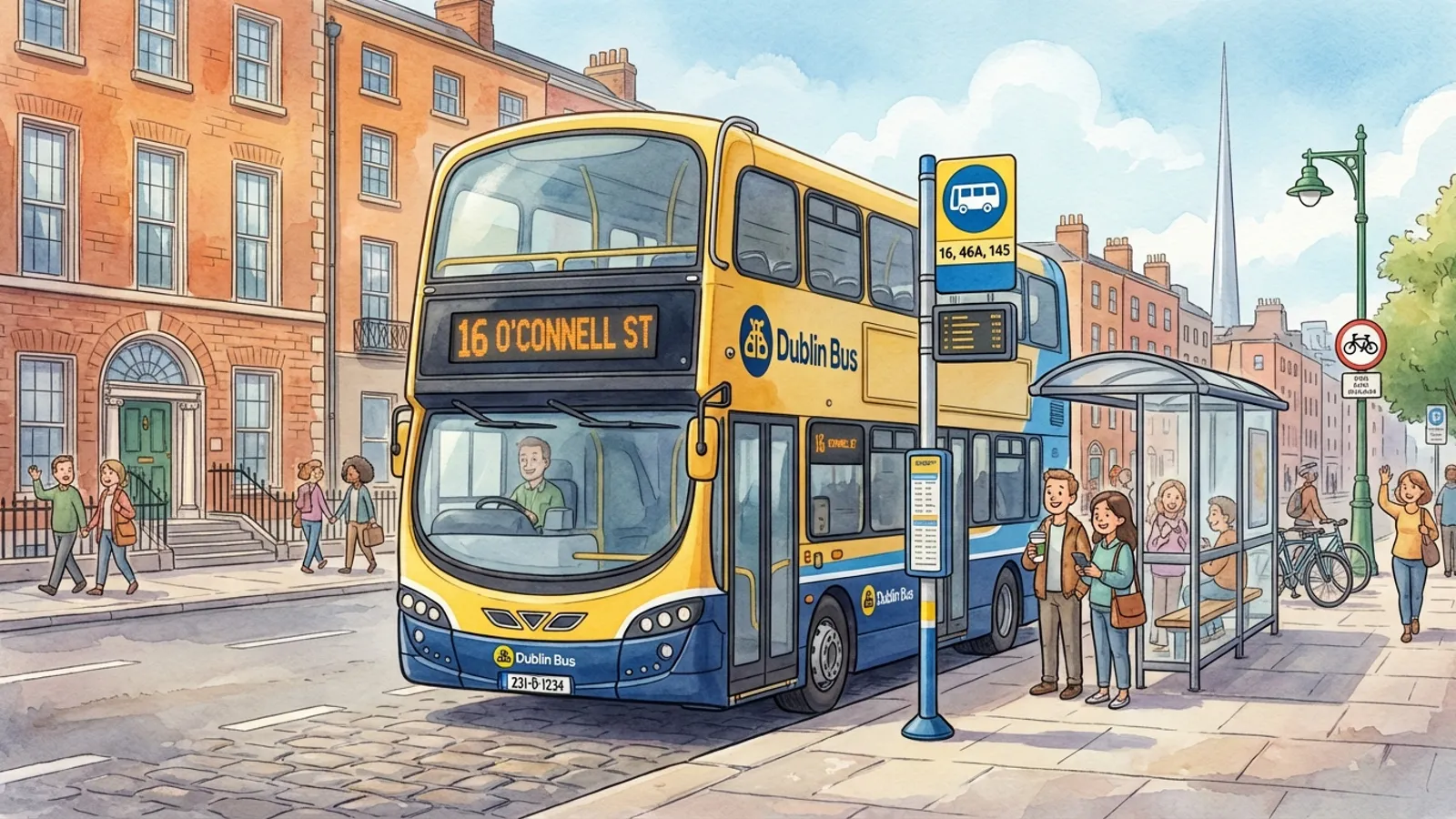 Dublin Adjusts Service — Nitelink Keeps City Connected